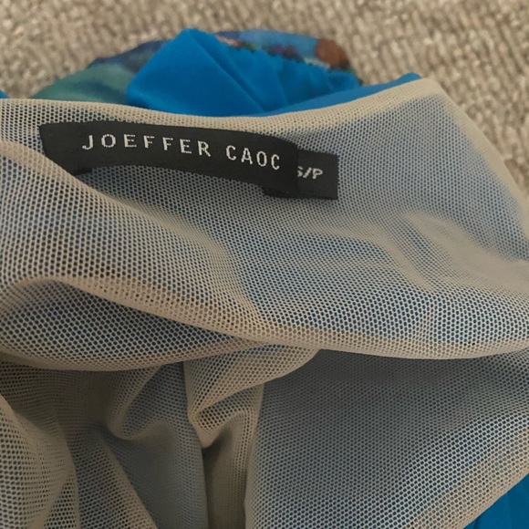 Designer Joeffer Caoc watercolour dress - Picture 6 of 8